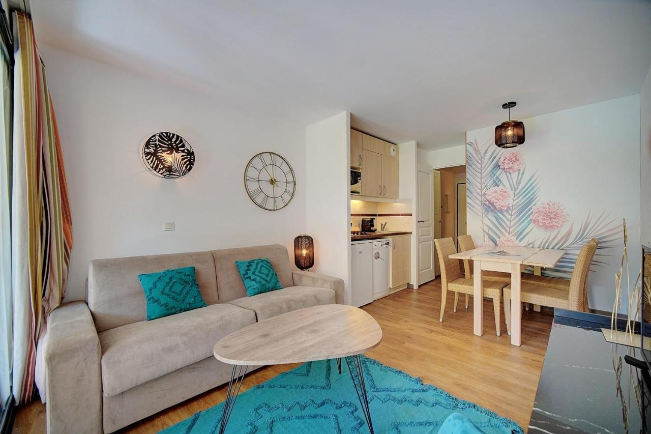 Immogroom - 2 Rooms - Renovated - Pool - Ac - Parking - Garden Cannes Exterior photo