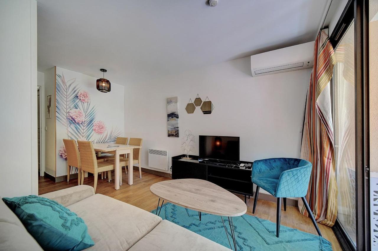Immogroom - 2 Rooms - Renovated - Pool - Ac - Parking - Garden Cannes Exterior photo